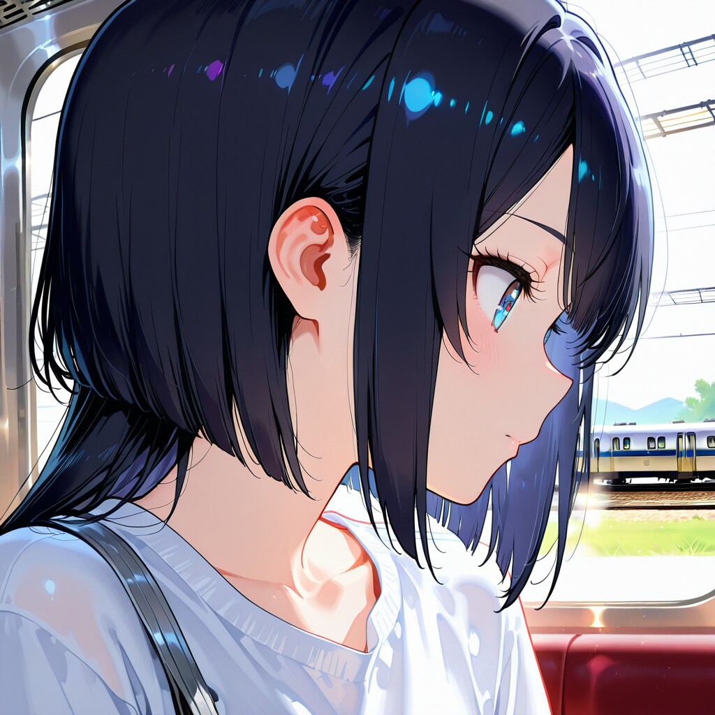 新幹線帰京中 | の人気AIイラスト・グラビア