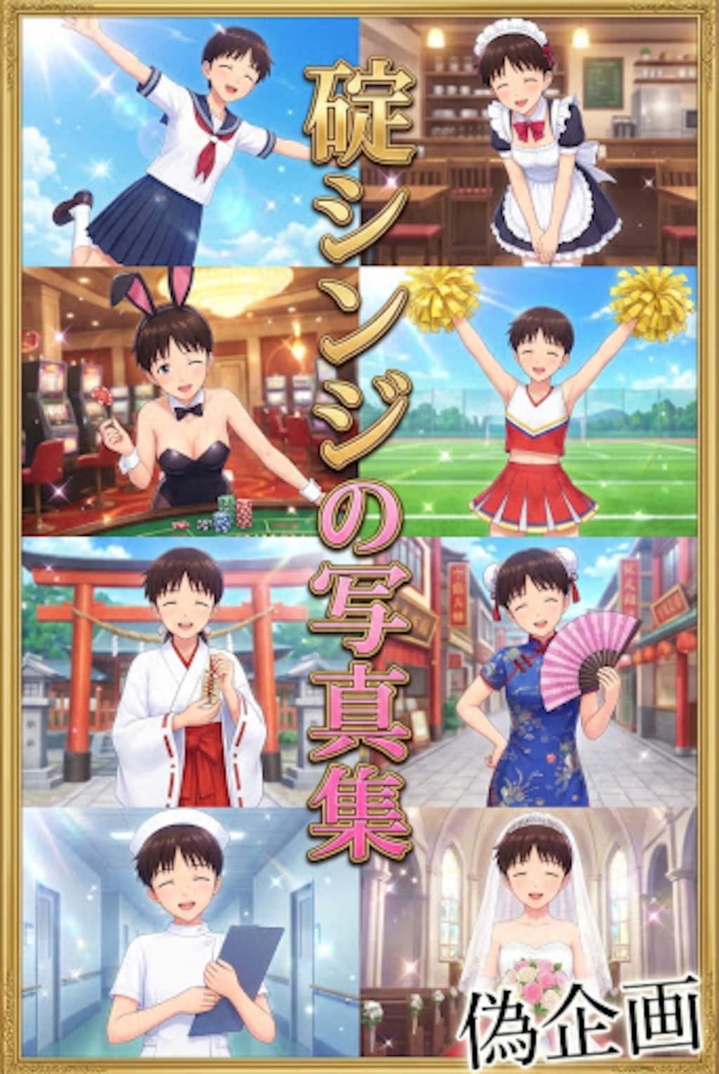 偽企画　碇シンジの写真集