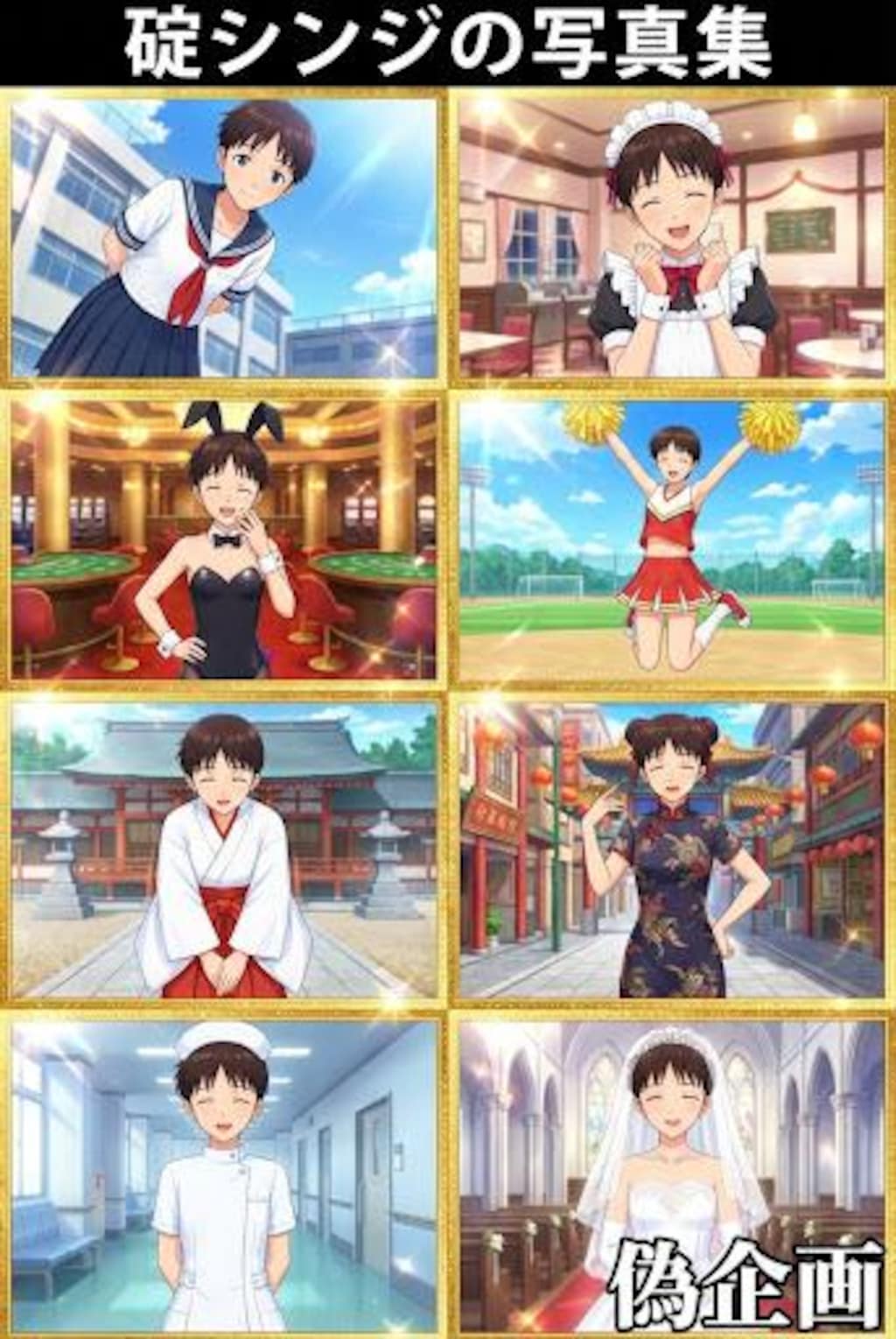 偽企画　碇シンジの写真集