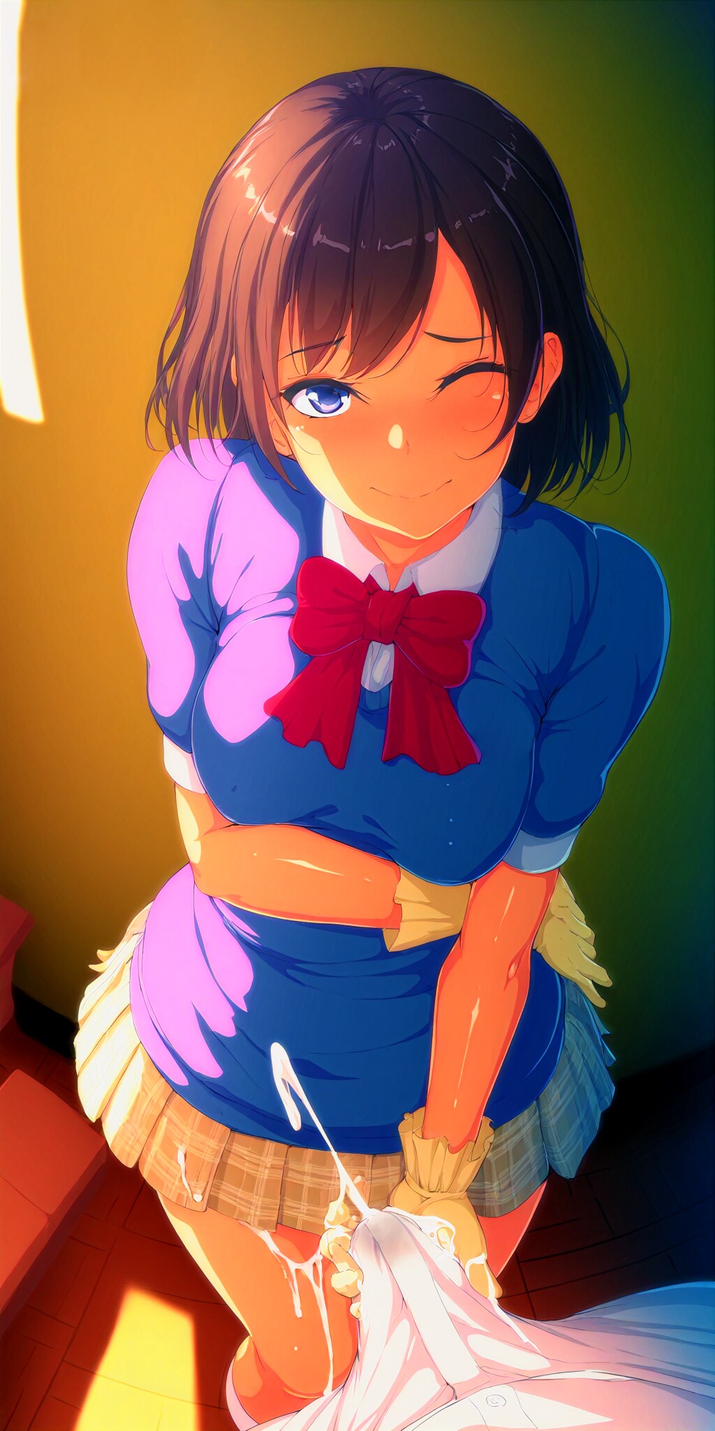 ニギニギ... びゅっ!!!♡