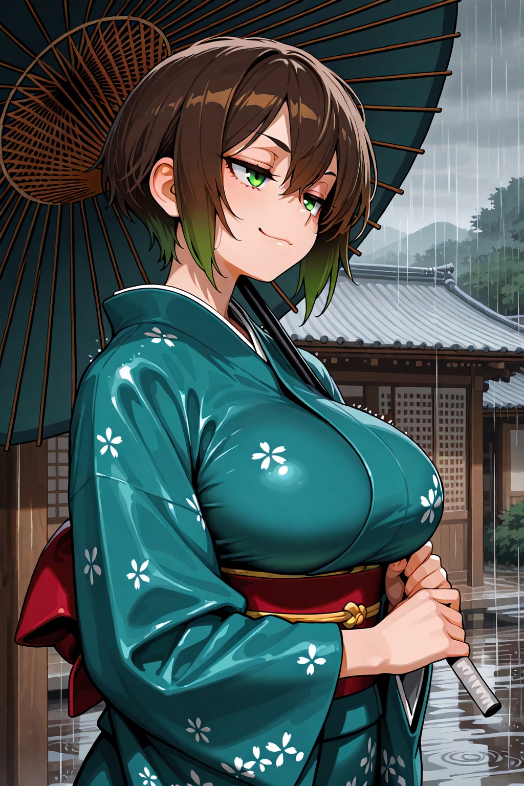 和傘ボーイッシュ！