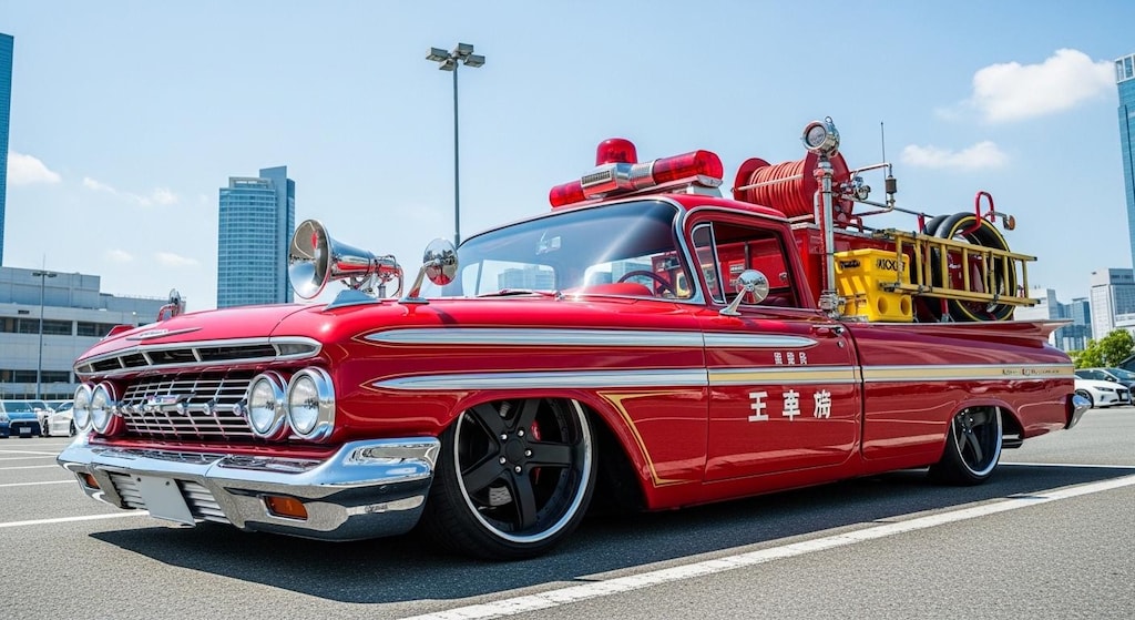 インパラ消防車のドリ車