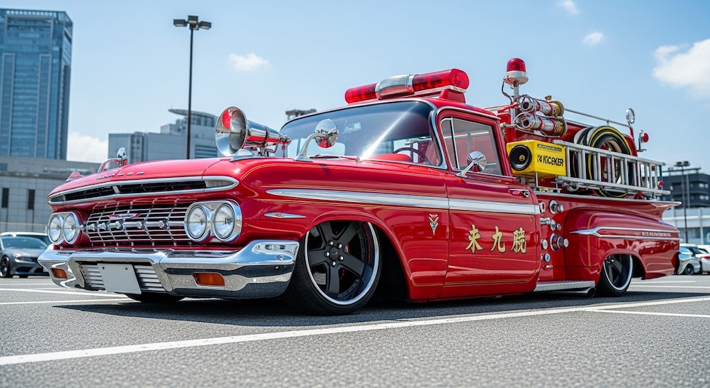 インパラ消防車のドリ車