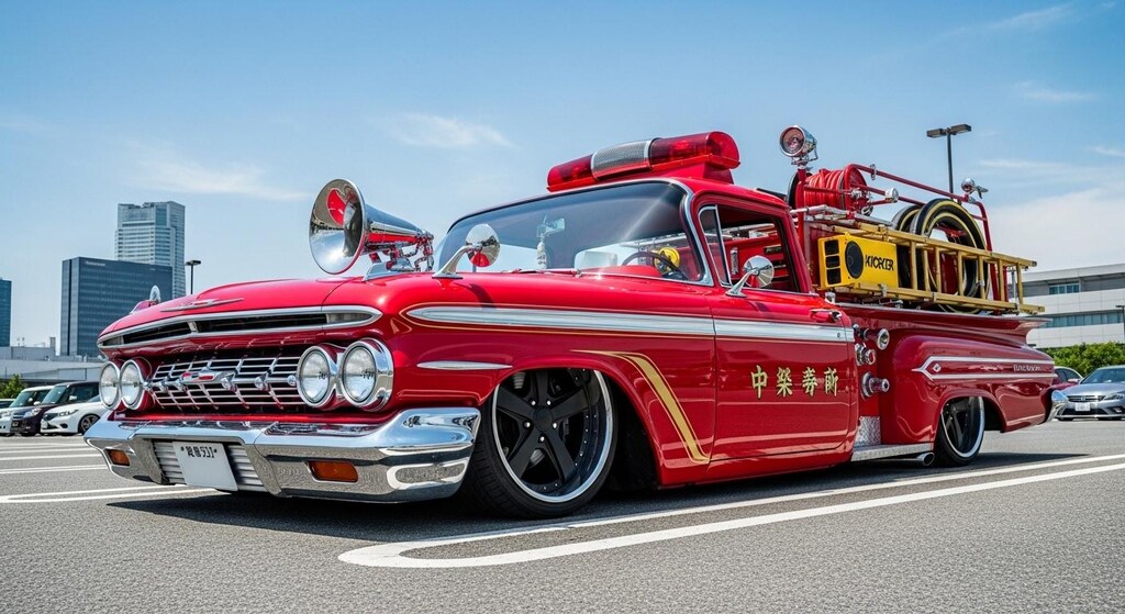 インパラ消防車のドリ車