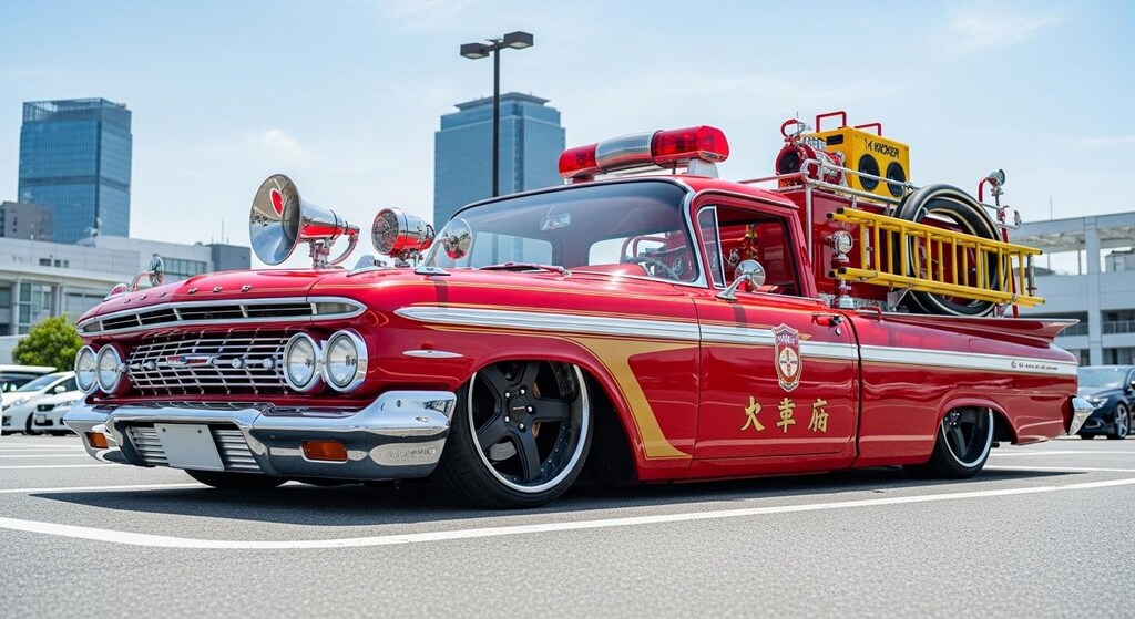 インパラ消防車のドリ車