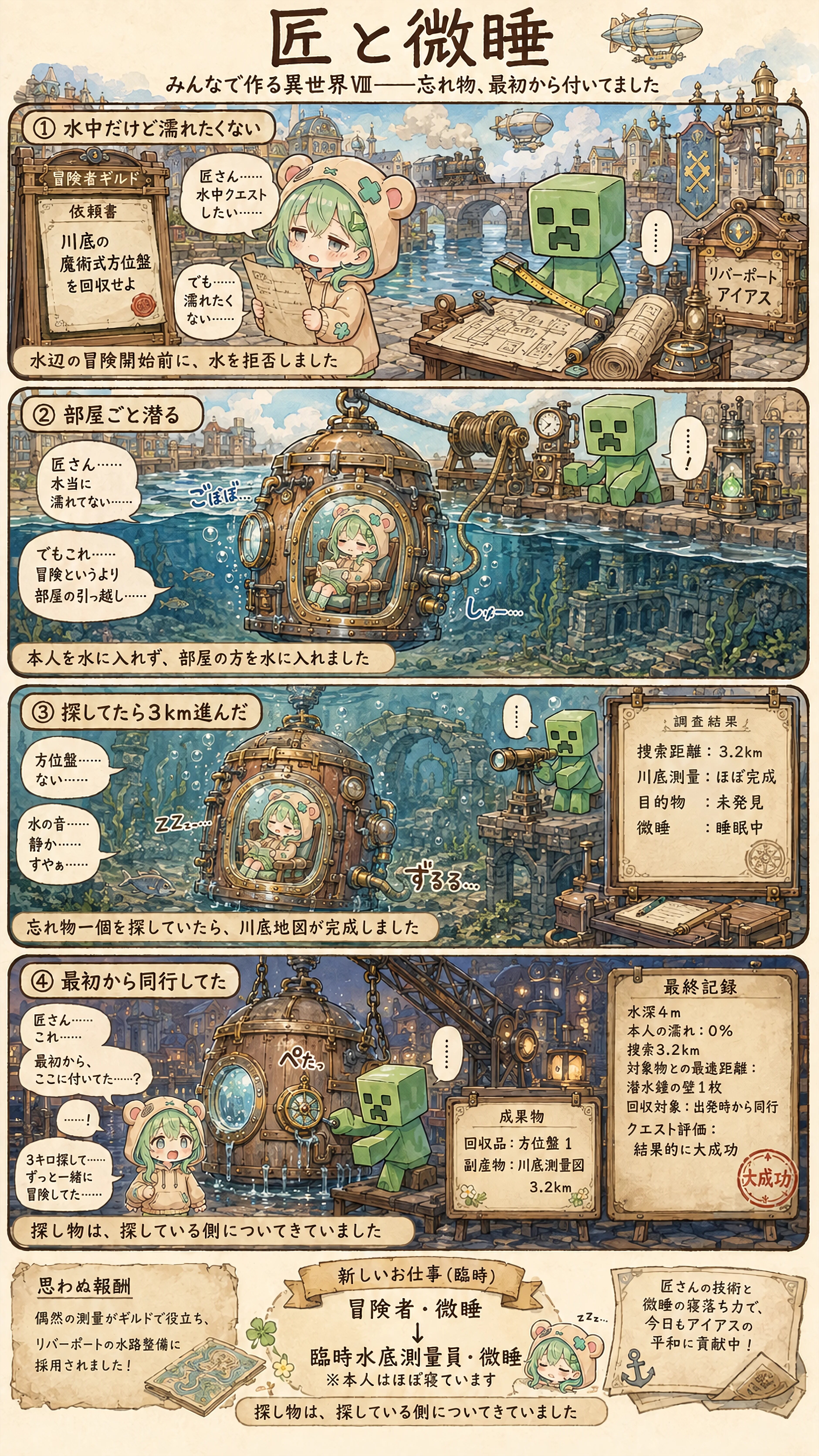 Three Kilometers Beneath a Forgotten Quest | の人気AIイラスト・グラビア