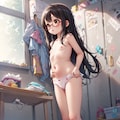 更衣室にて 8枚目
