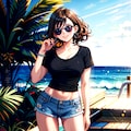 風が…気持ちい～い!! 3枚目