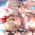『わ、私たち、ぺったんこマイクロビキニーズでーす♡』「ぺったんこ言うなー!」マイクロビキニーズ1 2枚目