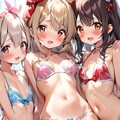 『わ、私たち、ぺったんこマイクロビキニーズでーす♡』「ぺったんこ言うなー!」マイクロビキニーズ1 11枚目