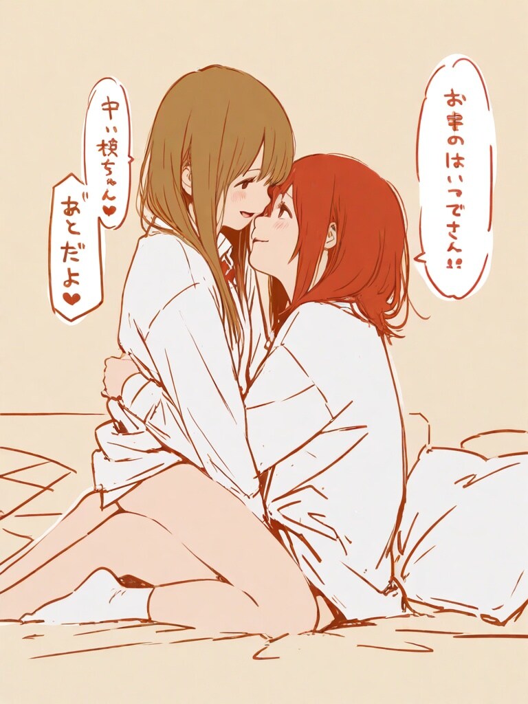 おねえさんとおねえさん