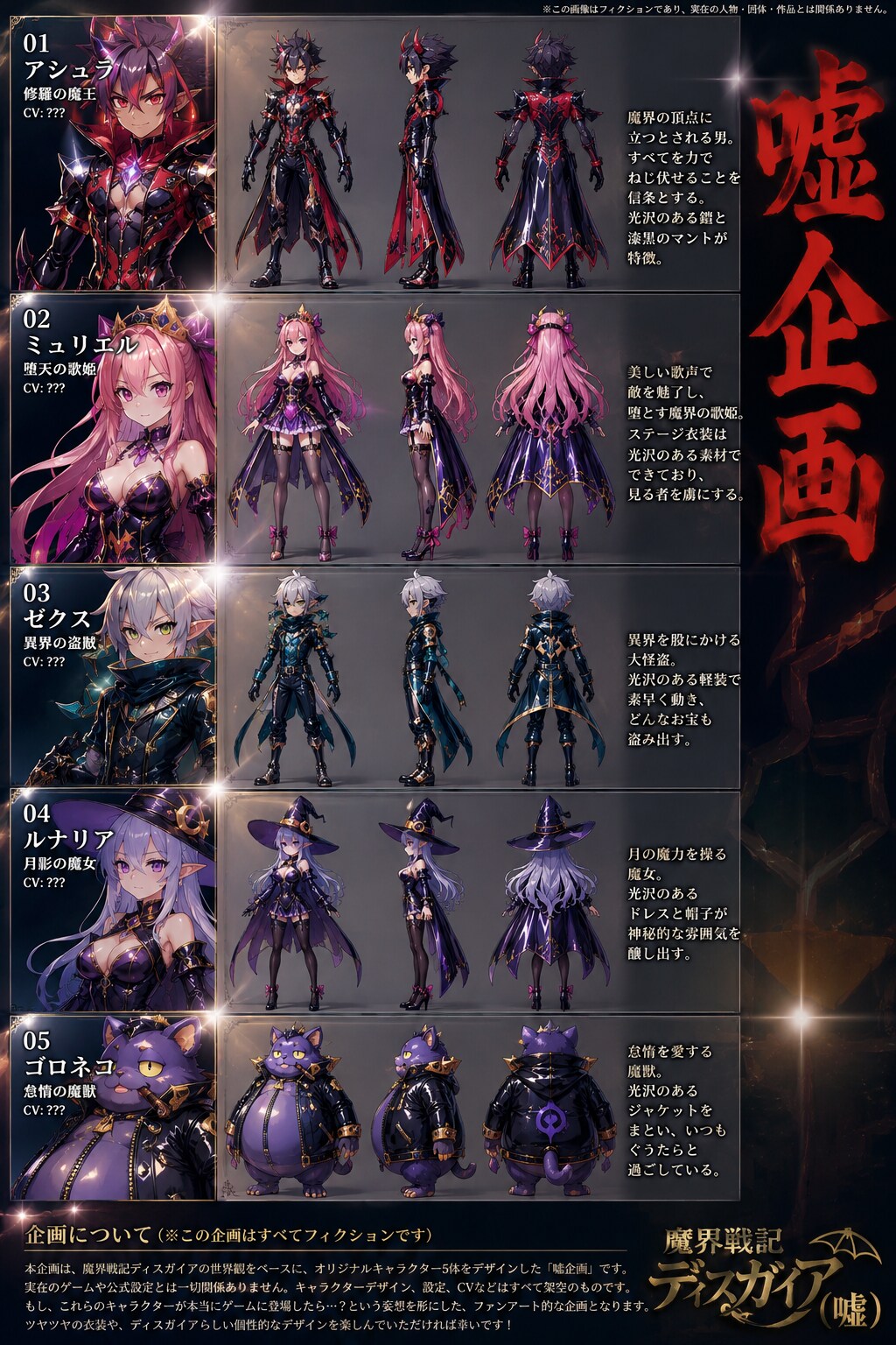 魔界戦記ディスガイア　オリキャラ