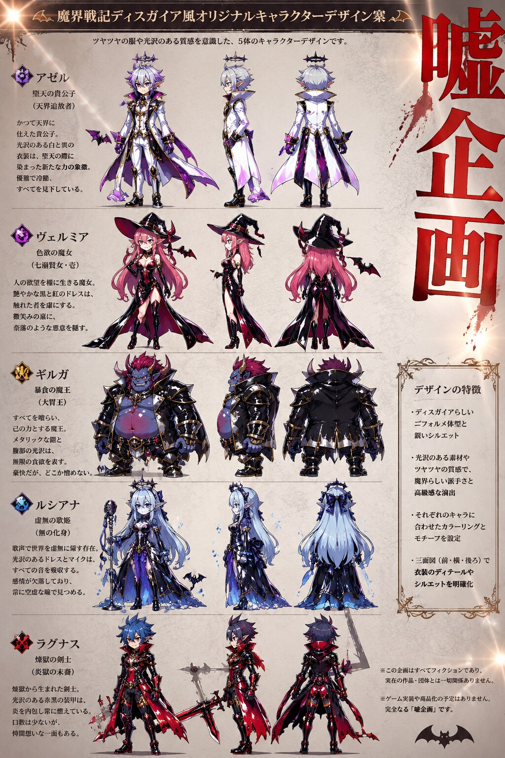 魔界戦記ディスガイア　オリキャラ