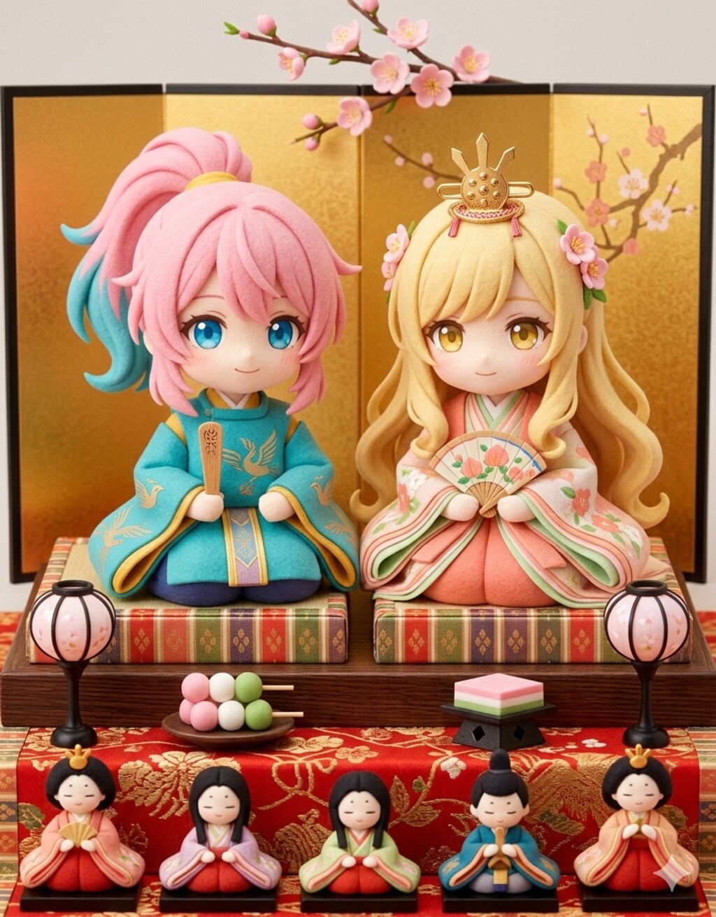 うちの子ひな祭り