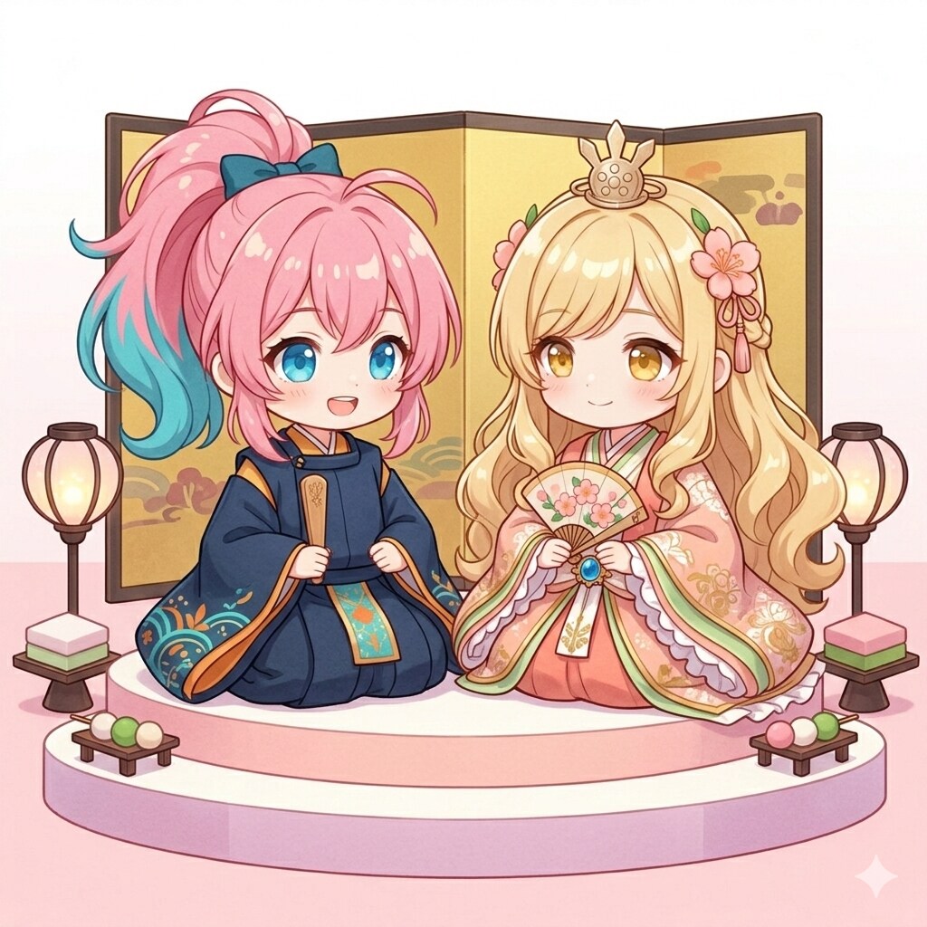 うちの子ひな祭り