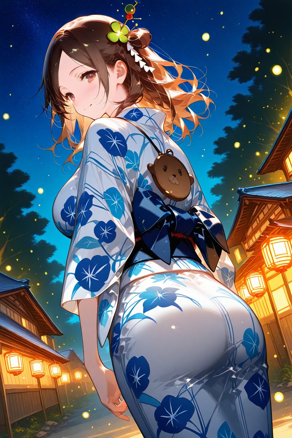 他モデルで浴衣②