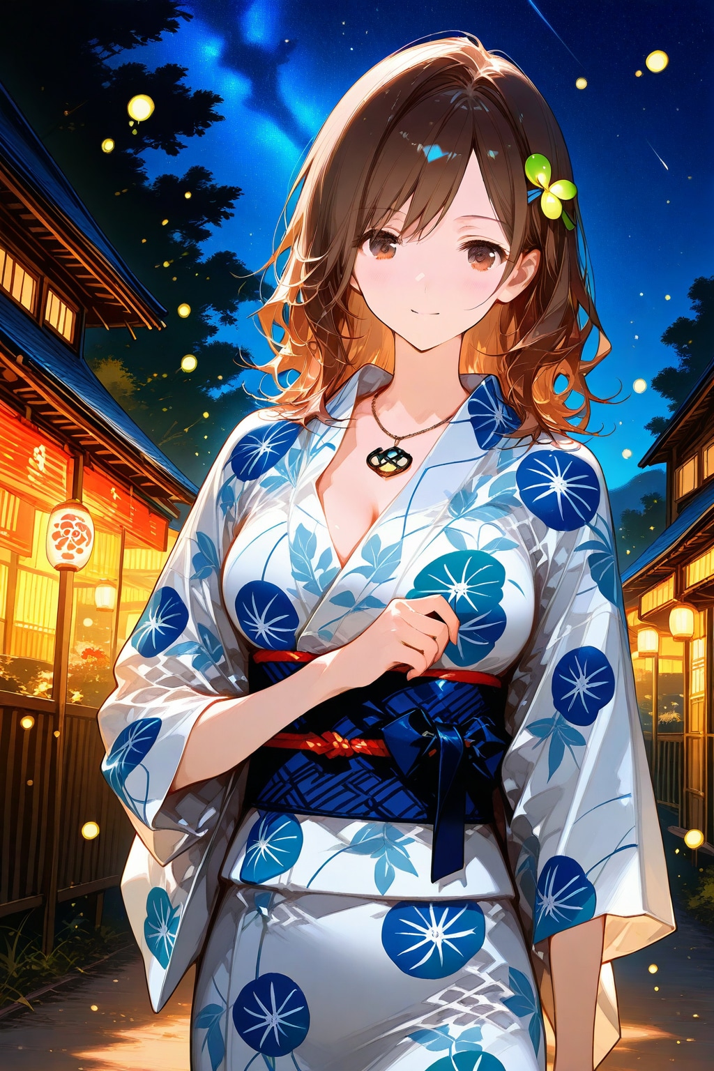 他モデルで浴衣②