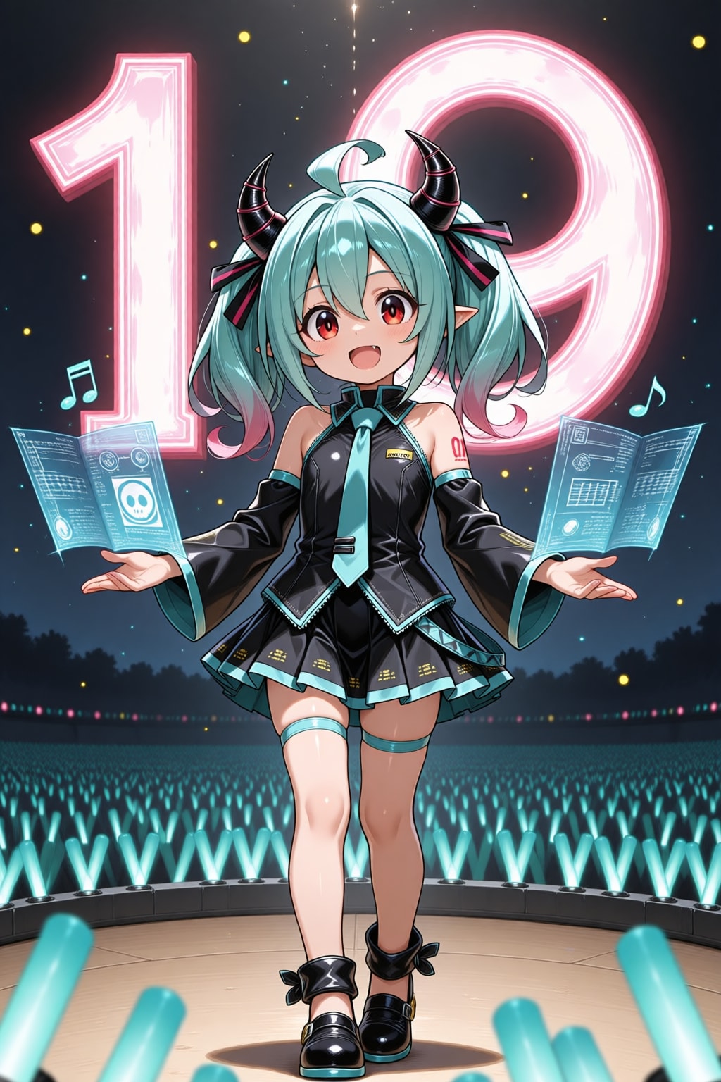 初音ミクコス、ベルちゃん(初音ミク生誕祭2026) | の人気AIイラスト・グラビア