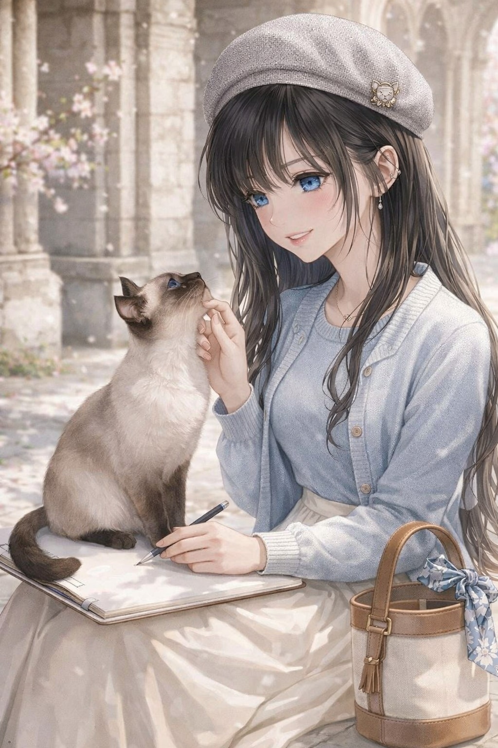 波夷羅ねずは、春色をあなたと描く