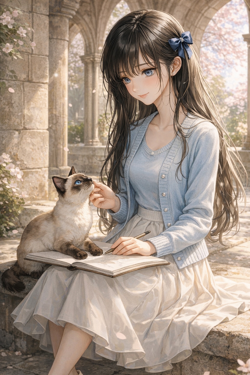 波夷羅ねずは、春色をあなたと描く