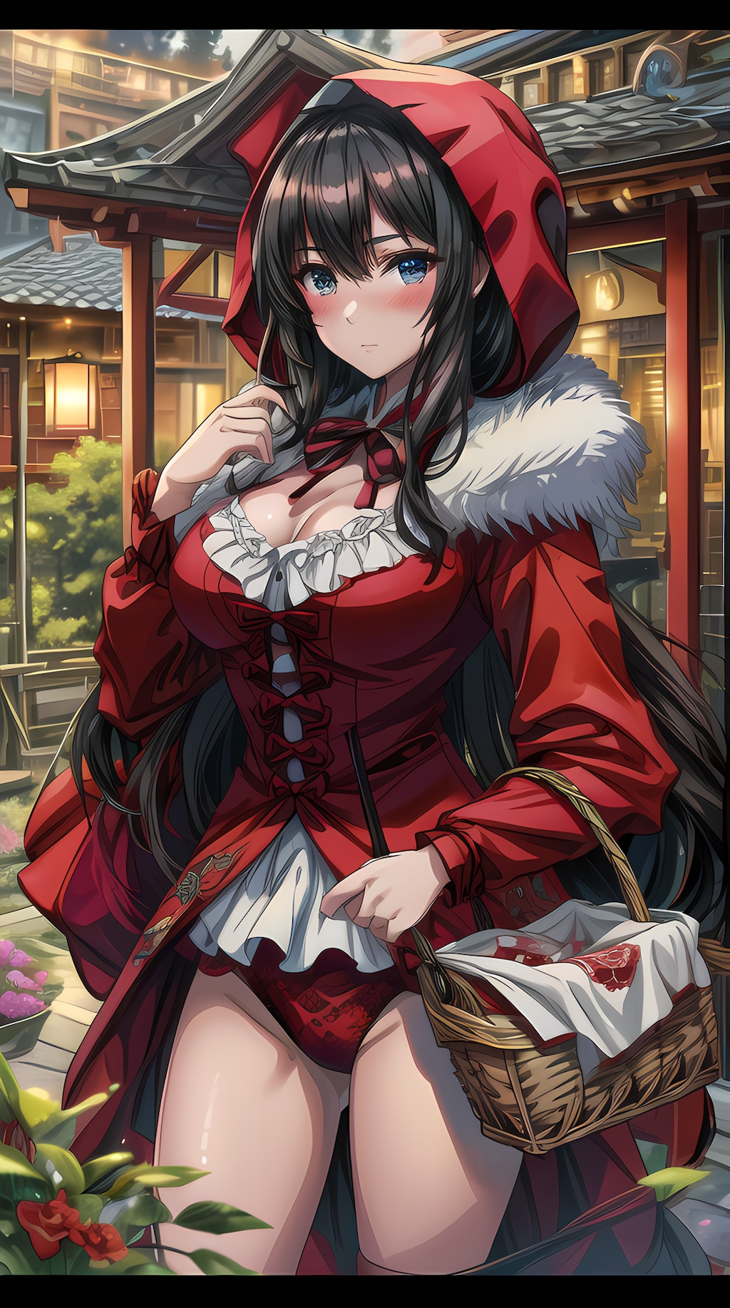 大人の赤ずきん（笑