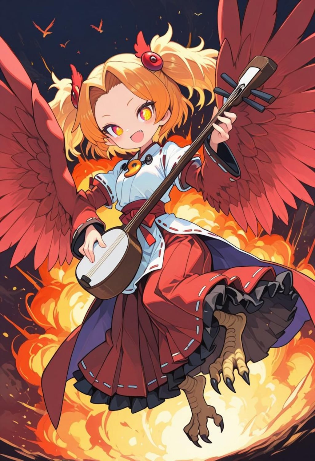 巫女バードちゃん
