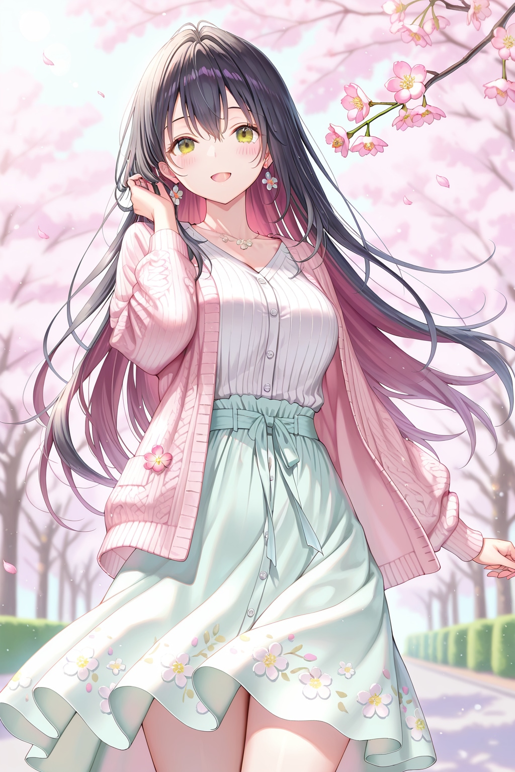 ユリママ　桜ロード