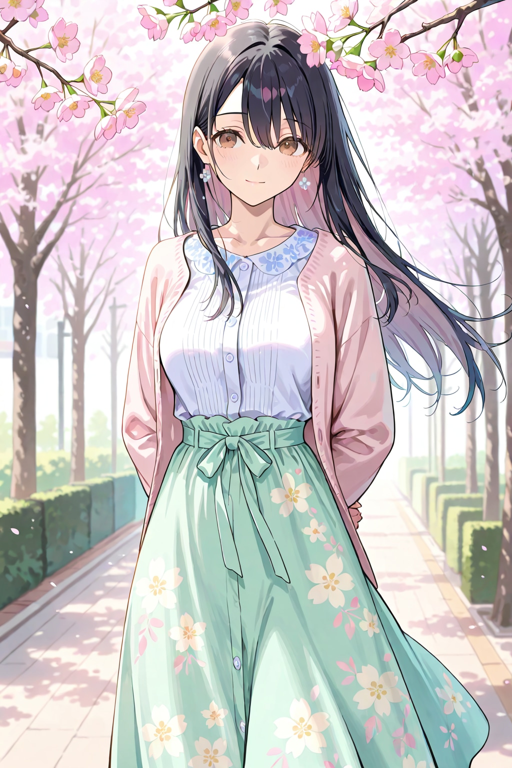 ユリママ　桜ロード