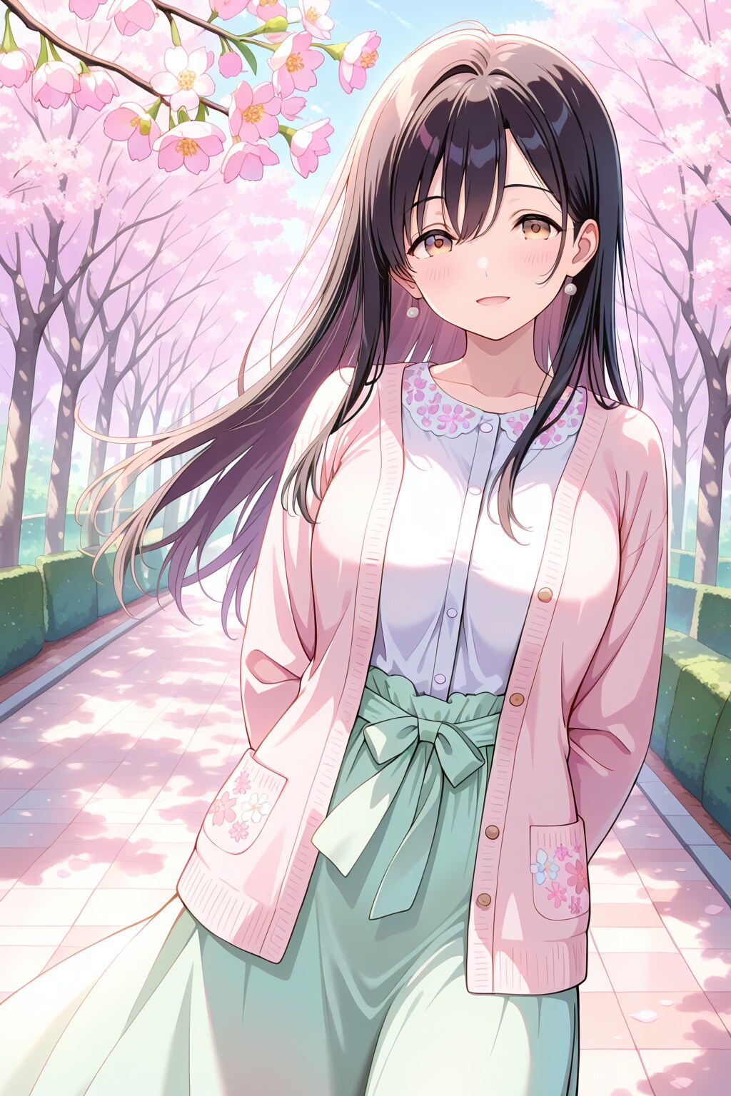ユリママ　桜ロード