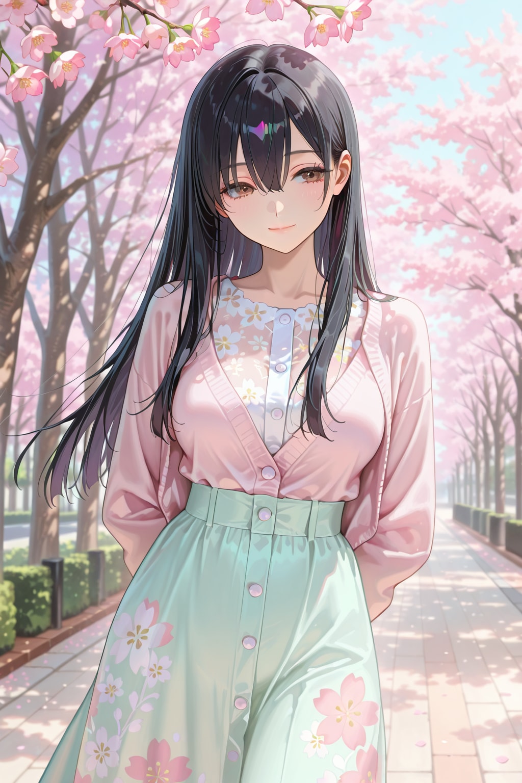 ユリママ　桜ロード