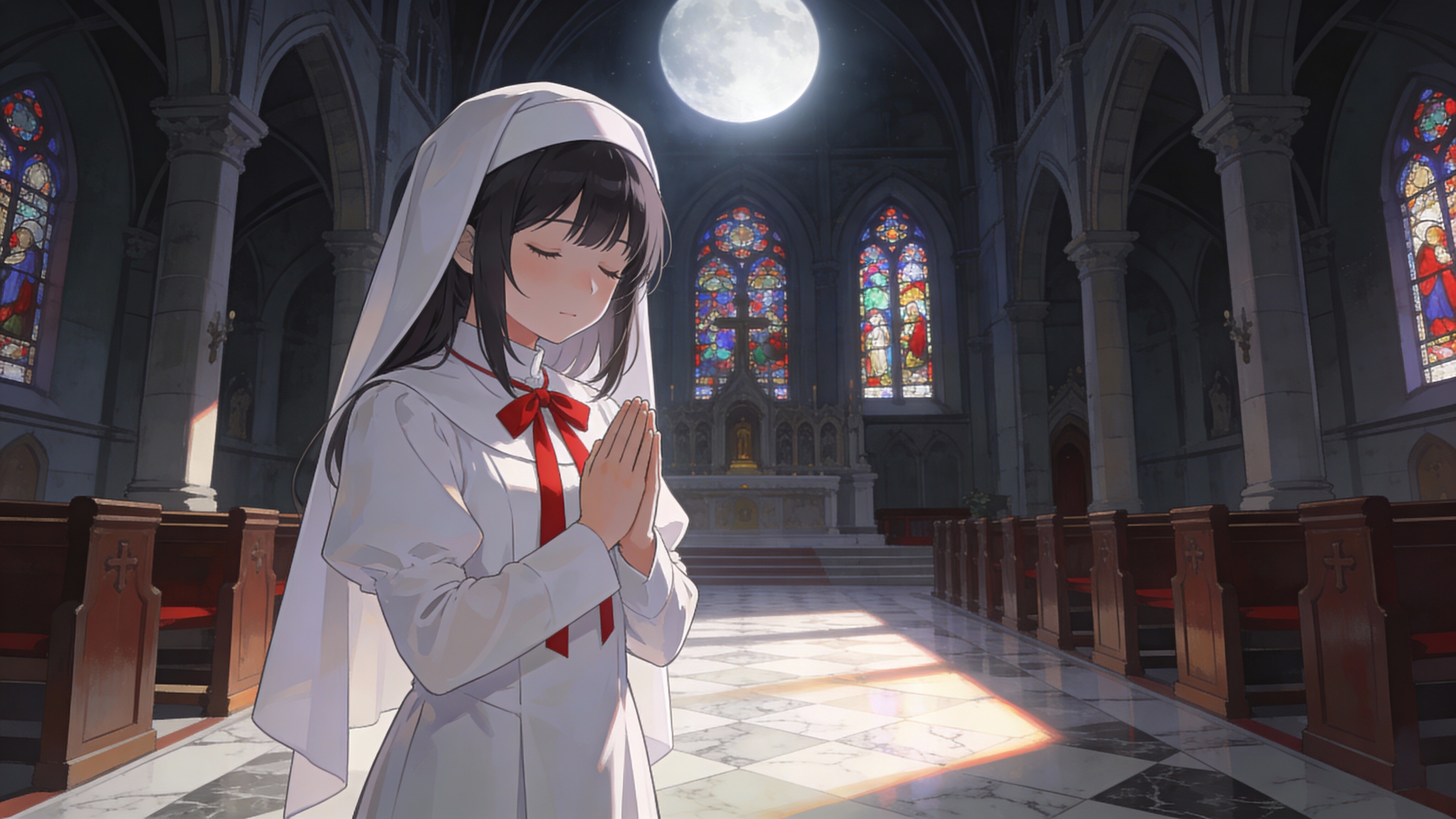 シスター33 | の人気AIイラスト・グラビア