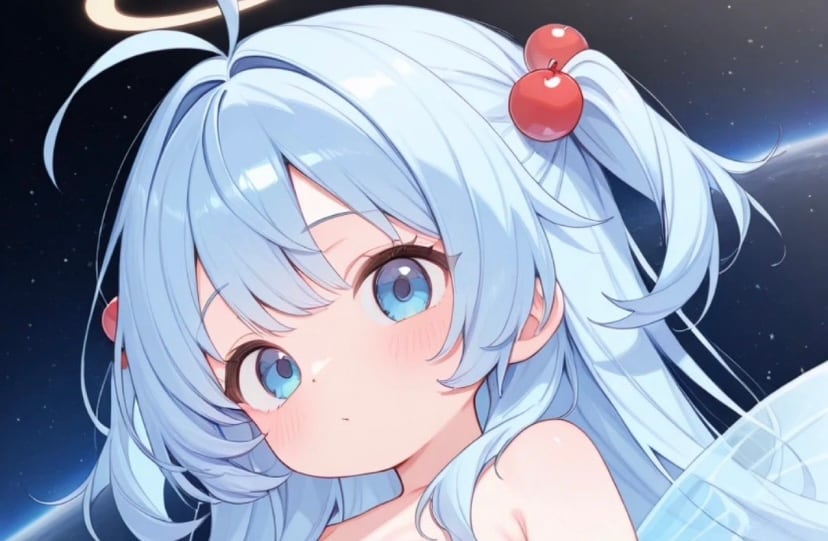 赤い髪飾り3☆