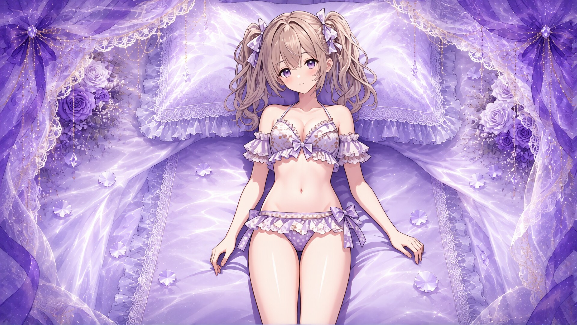 茶髪少女と水着　その8-1
