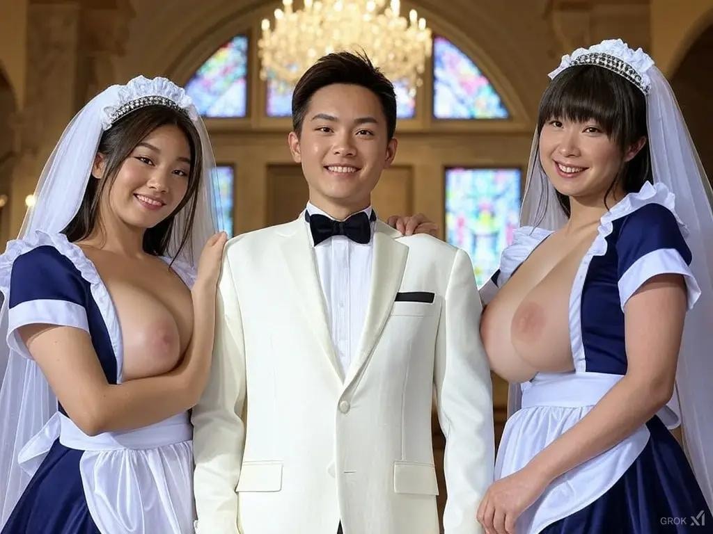 一夫多妻婚　メイド婚