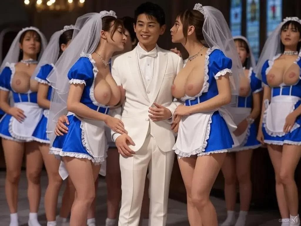 一夫多妻婚　メイド婚