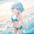 みんなで海水浴！ 3枚目