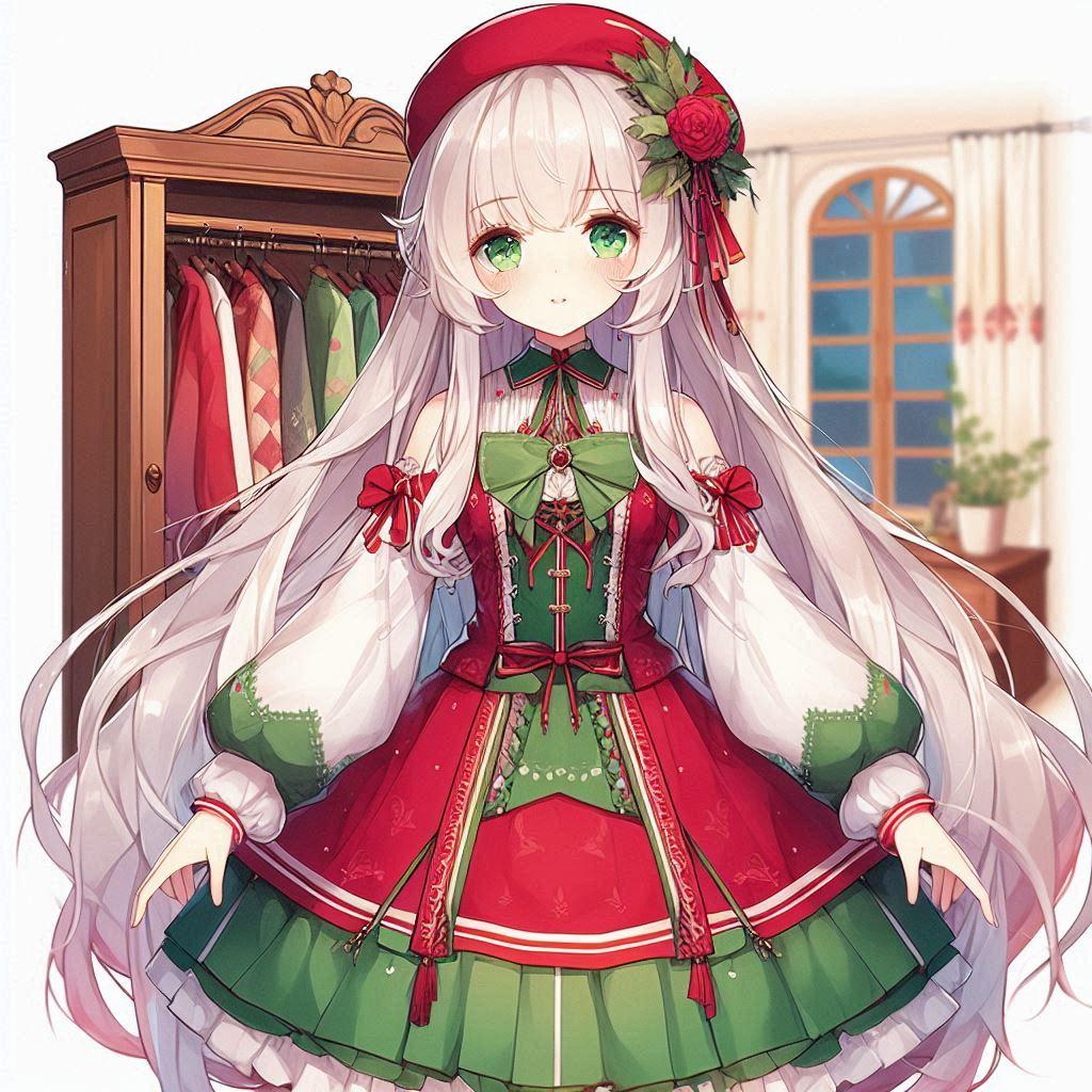 白髪の可愛い女の子【20】