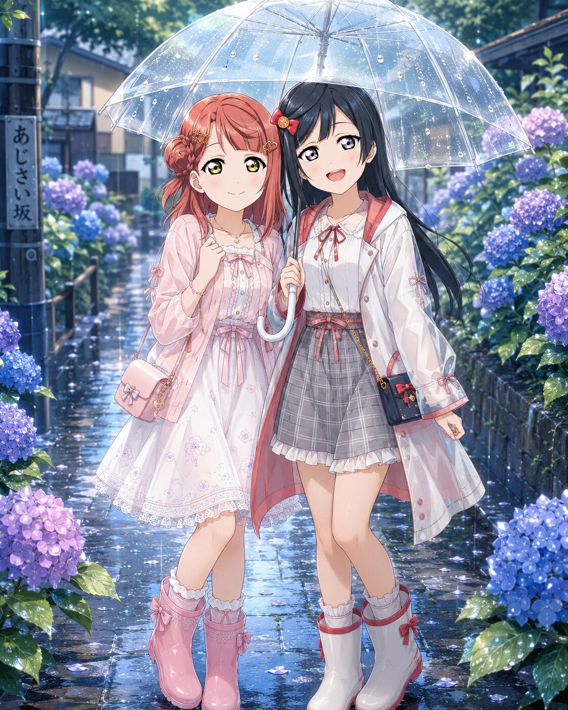 梅雨と紫陽花 ④