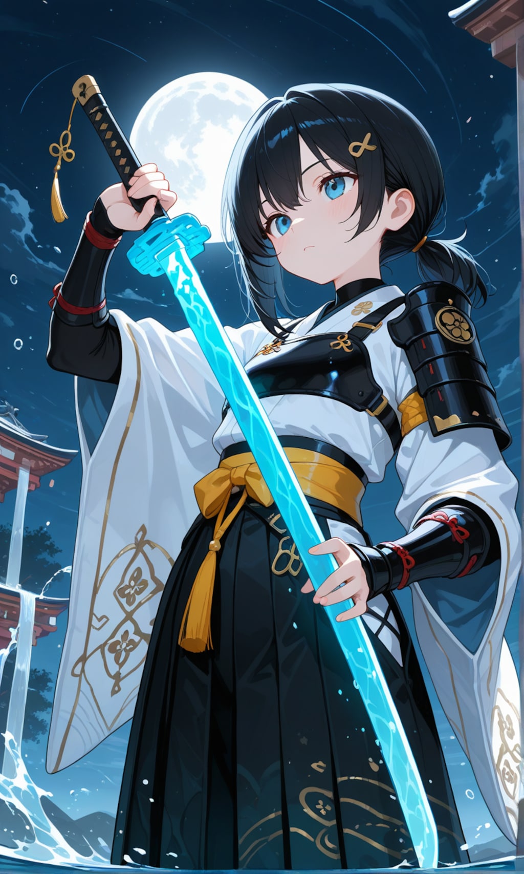 水と月と和風ファンタジー💧🌕