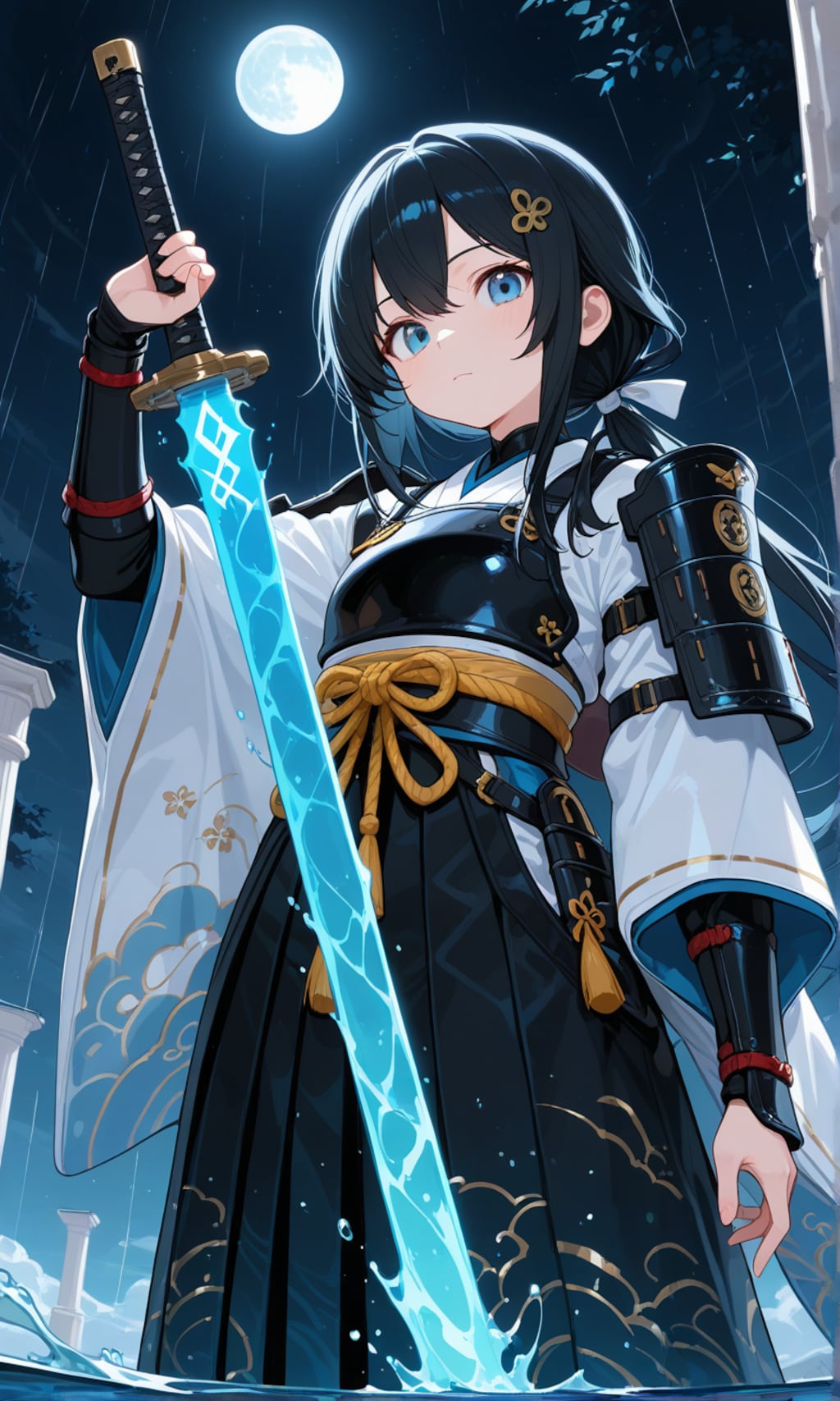 水と月と和風ファンタジー💧🌕
