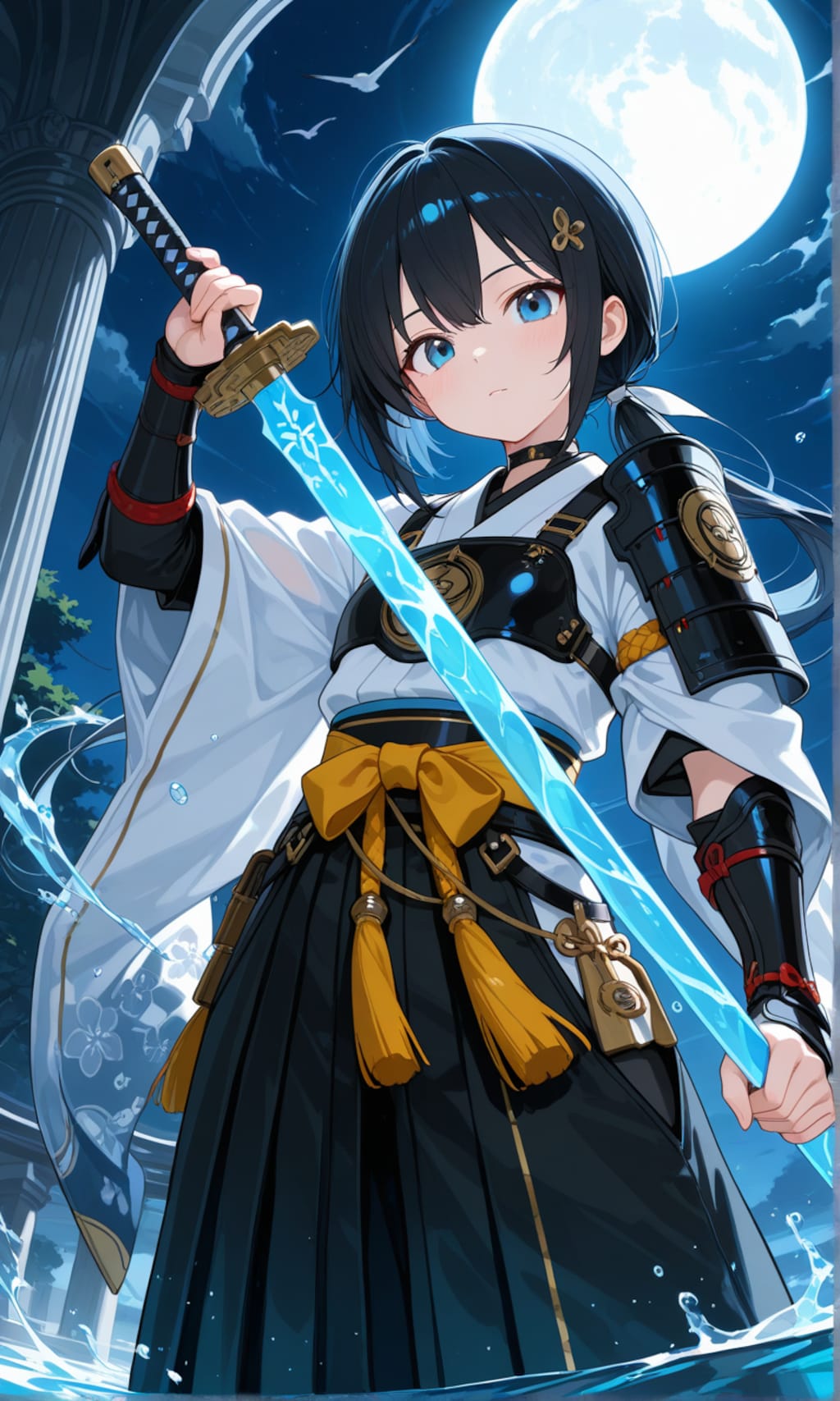 水と月と和風ファンタジー💧🌕