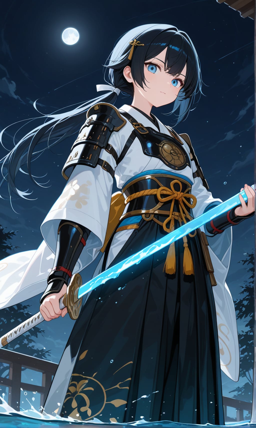 水と月と和風ファンタジー💧🌕