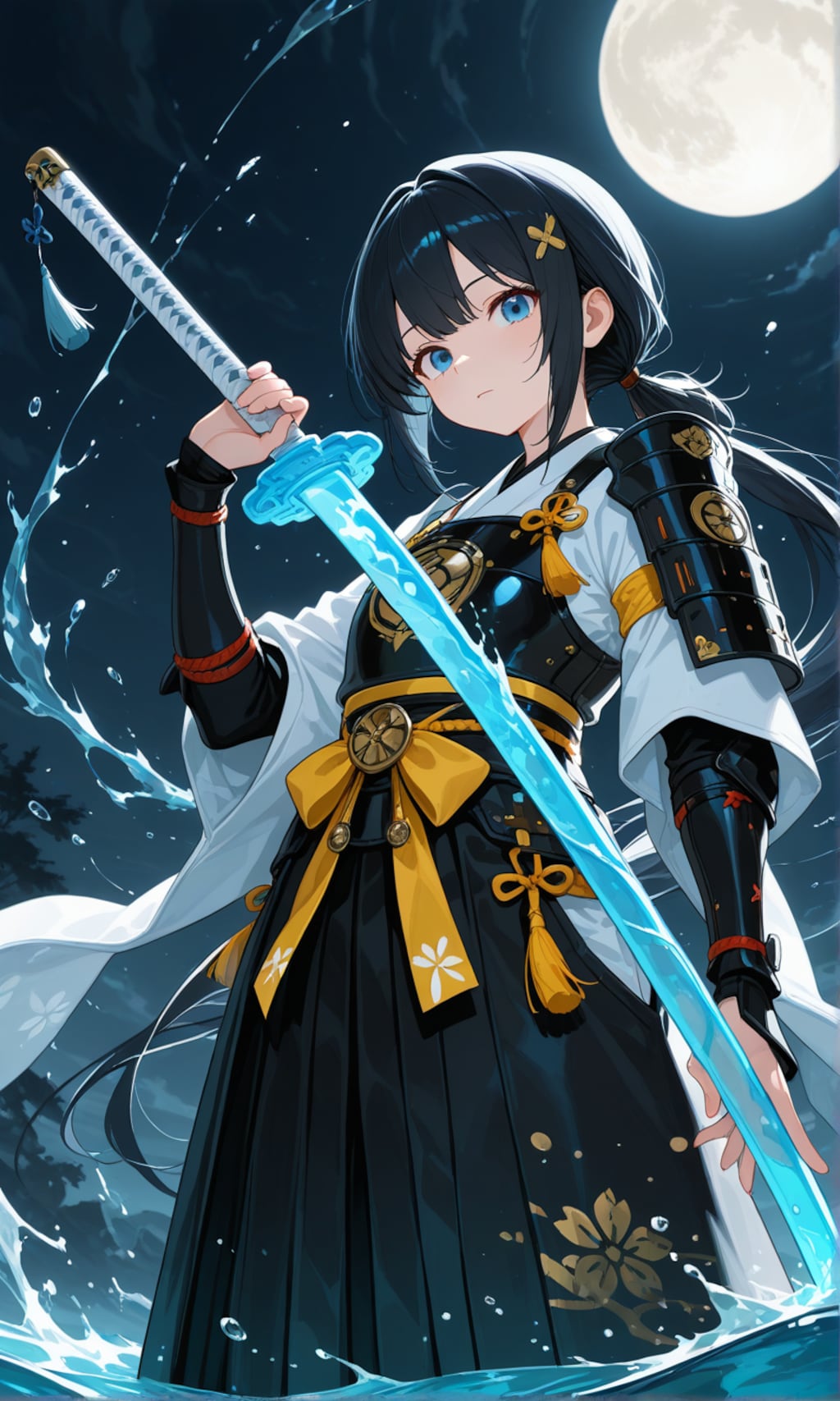 水と月と和風ファンタジー💧🌕