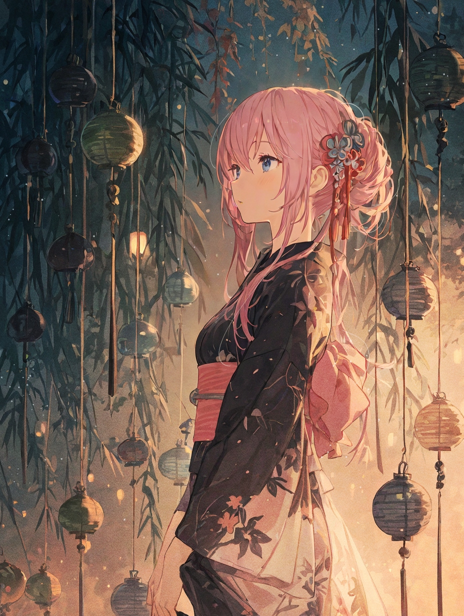 暖色風鈴 | の人気AIイラスト・グラビア