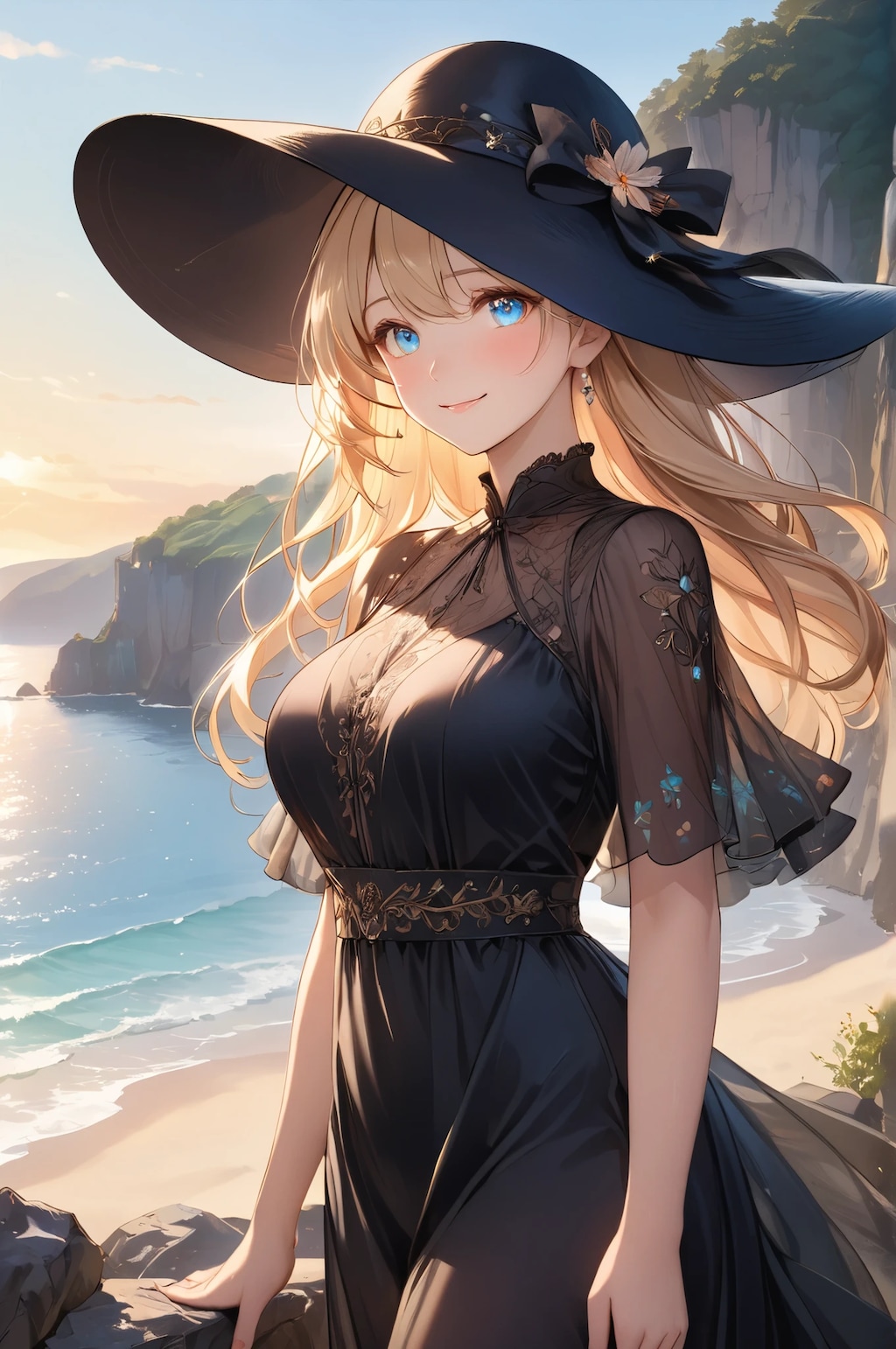 思い出の入り江にて…