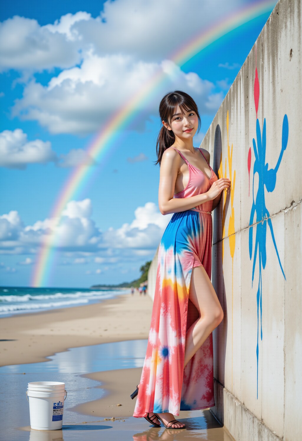 カラフルレインボーガール