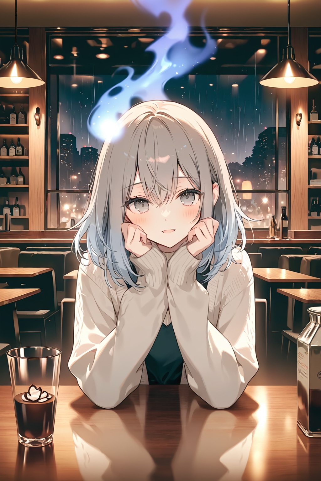 最後の客が帰ったあとで