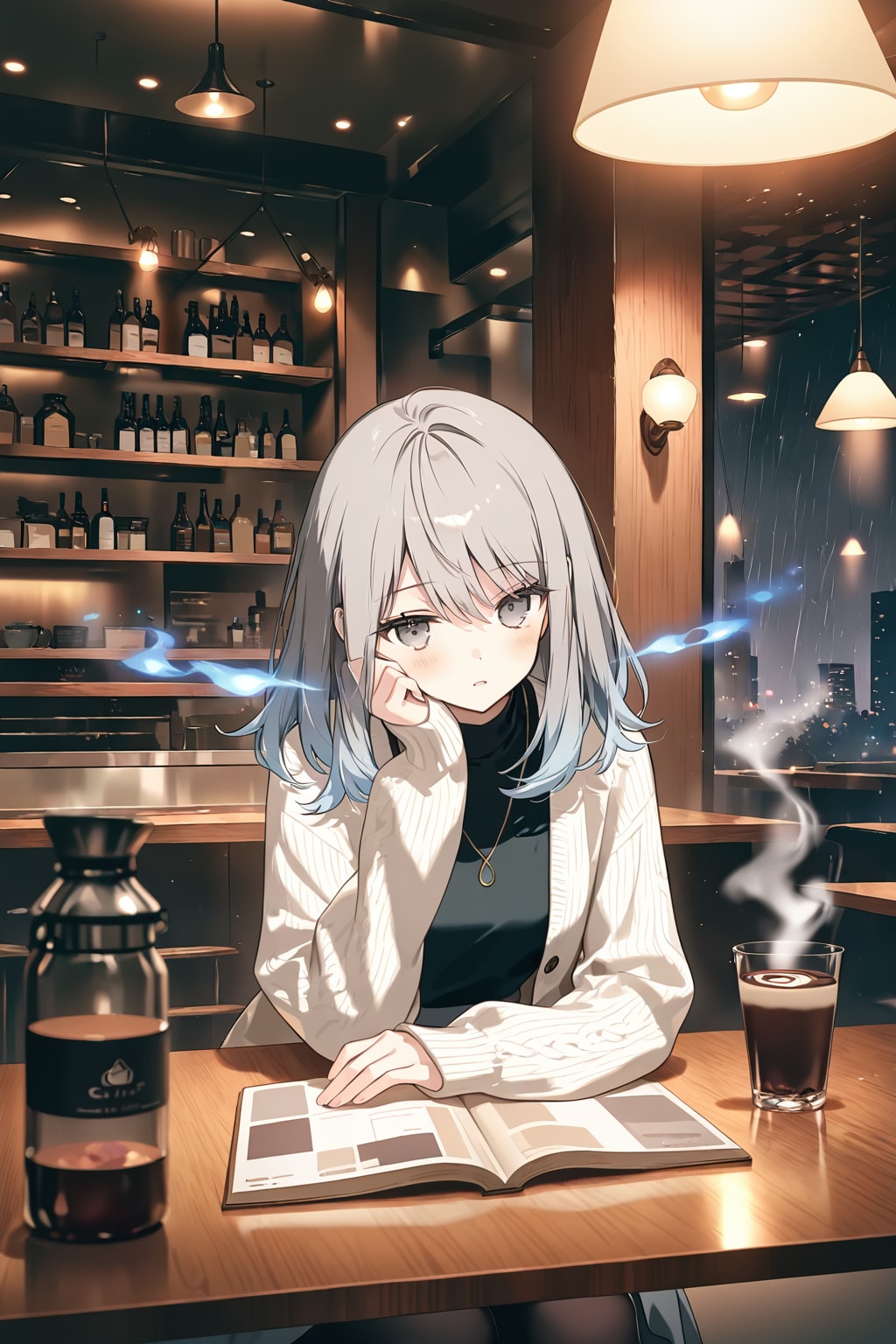 最後の客が帰ったあとで