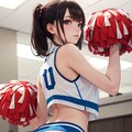 チアガールのパンチラ 2枚目