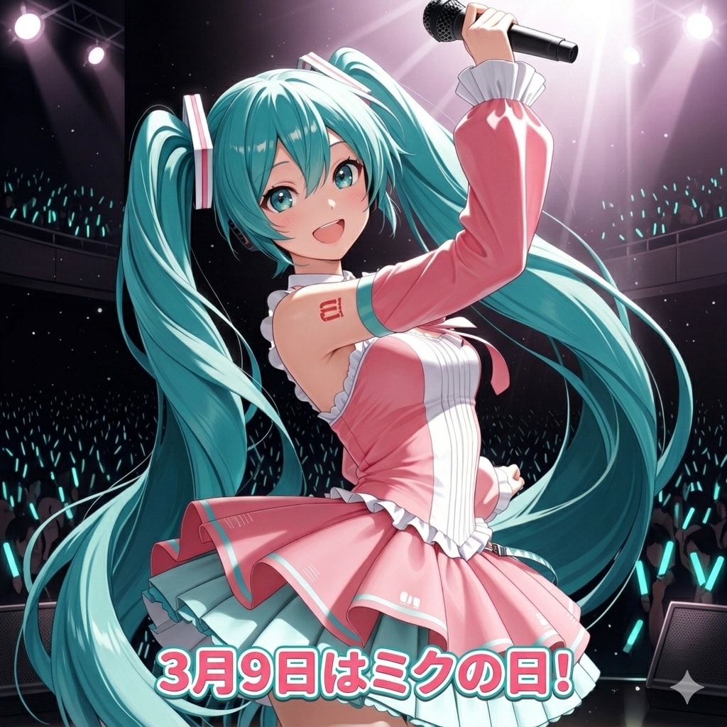3月9日はミクさんの日！ | の人気AIイラスト・グラビア